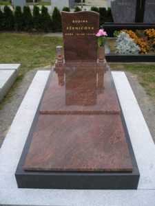 hnědý jednohrob